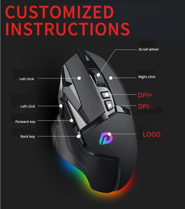 Dm 502 Gaming Mouse - Image 2