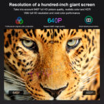 Miniproyector Portátil Usb Yg300 Led 600 Lúmenes - Imagen 5
