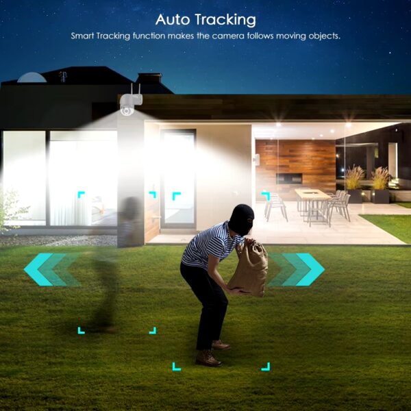 4MP CAMARA DE SEGURIDAD IP LAN WIFI DOMO PTZ360 EXTERIOR 1080P - Image 6