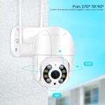 4MP CAMARA DE SEGURIDAD IP LAN WIFI DOMO PTZ360 EXTERIOR 1080P - Imagen 8
