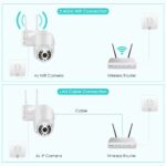 4MP CAMARA DE SEGURIDAD IP LAN WIFI DOMO PTZ360 EXTERIOR 1080P - Imagen 11