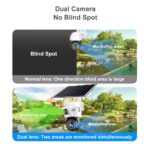 Camara Wifi Ptz Panel Solar Con Bateria 8mp - Imagen 5