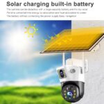 Camara Wifi Ptz Panel Solar Con Bateria 8mp - Imagen 6