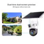 Camara Wifi Ptz Panel Solar Con Bateria 8mp - Imagen 9