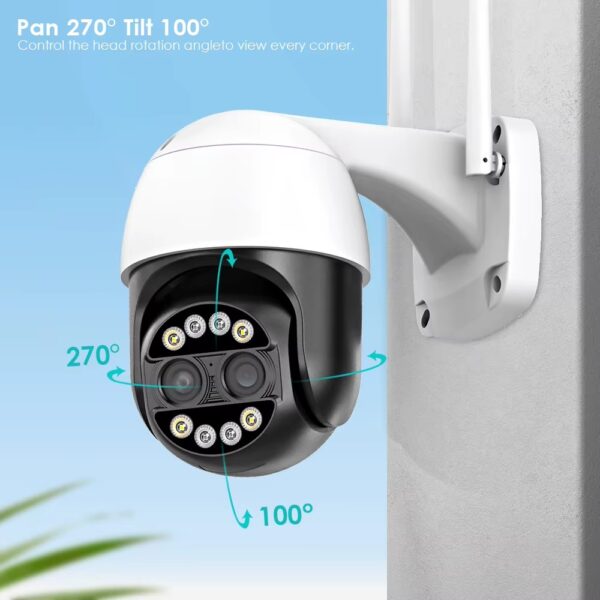 Camara Exterior 4K 8 MP Nightvision Color Wifi & LAN - Image 8