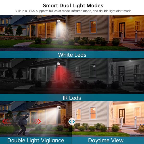 Camara Exterior 4K 8 MP Nightvision Color Wifi & LAN - Image 7
