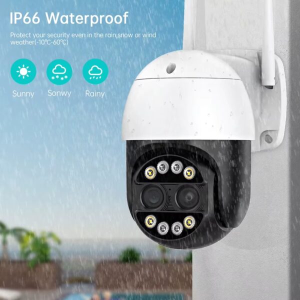Camara Exterior 4K 8 MP Nightvision Color Wifi & LAN - Image 6