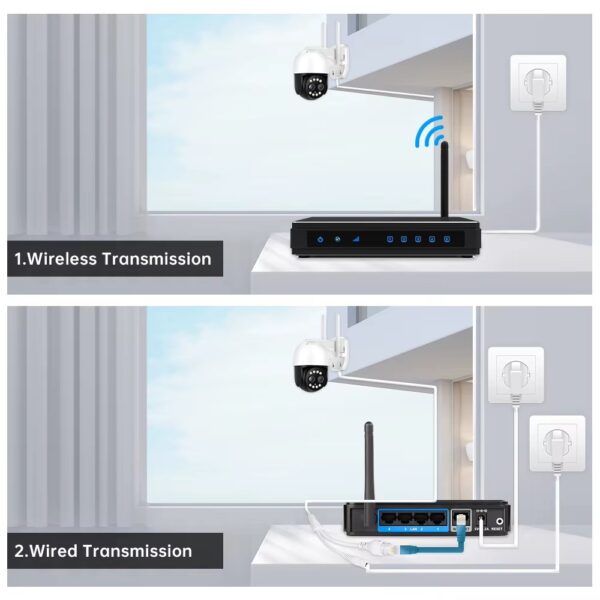 Camara Exterior 4K 8 MP Nightvision Color Wifi & LAN - Image 4