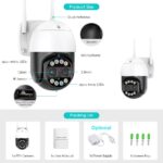 Camara Exterior 4K 8 MP Nightvision Color Wifi & LAN - Imagen 3