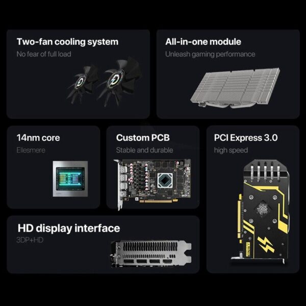 AMD Peladn Rx 580 8GB GDDR5 - Image 8