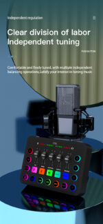 Consola Flx Para Stream Podcast C/48v Phantom - Imagen 6