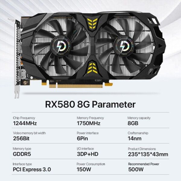 AMD Peladn Rx 580 8GB GDDR5 - Image 14