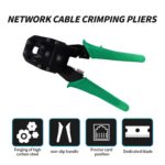 Pinza Crimpeadora Rj45 Rj11 Rj9 Profesional Armado Red Utp - Imagen 4