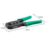 Pinza Crimpeadora Rj45 Rj11 Rj9 Profesional Armado Red Utp - Imagen 2