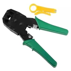 Pinza Crimpeadora Rj45 Rj11 Rj9 Profesional Armado Red Utp