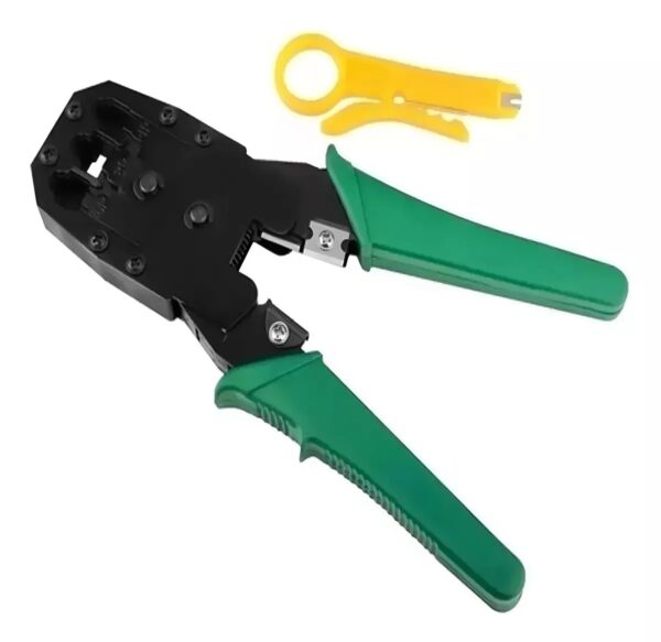 Pinza Crimpeadora Rj45 Rj11 Rj9 Profesional Armado Red Utp