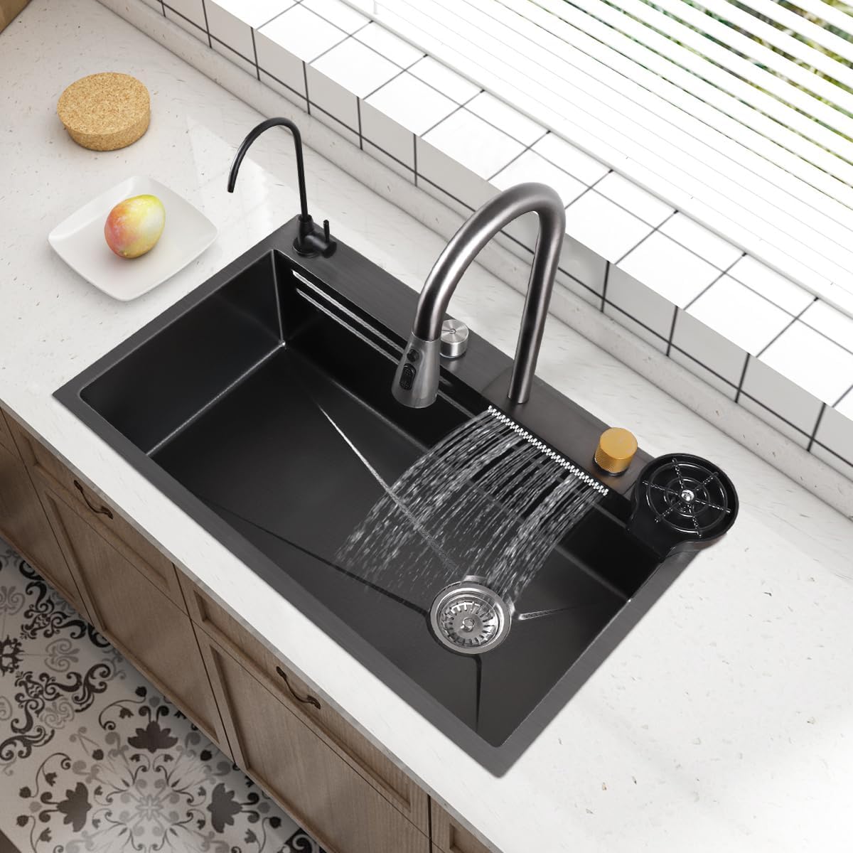 Fregadero A/inox Negro Kit Completo Importador Directo - Image 2