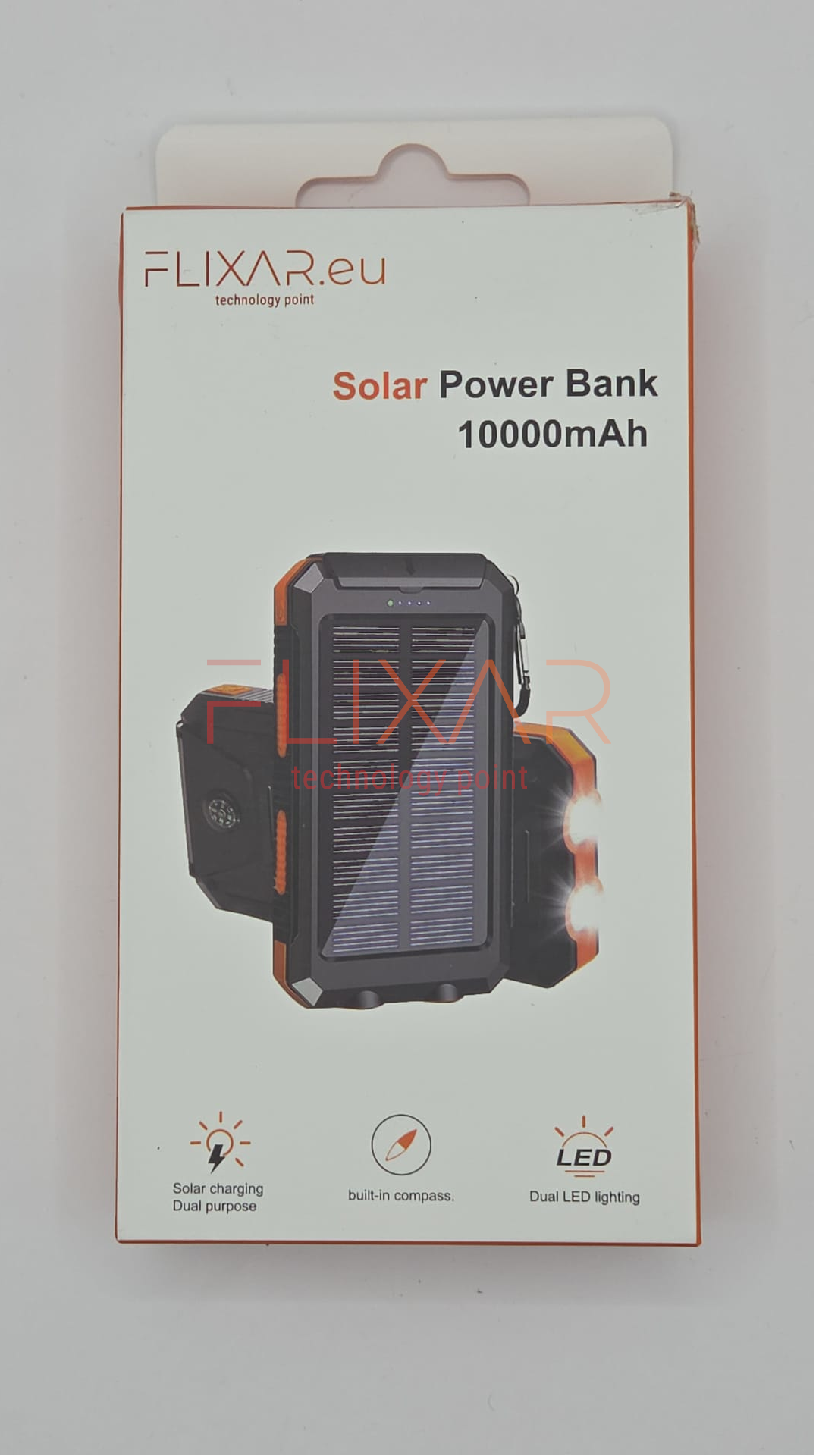 Cargador De Celular Solar Portatil 10000 Mah 3 En 1 - Image 3