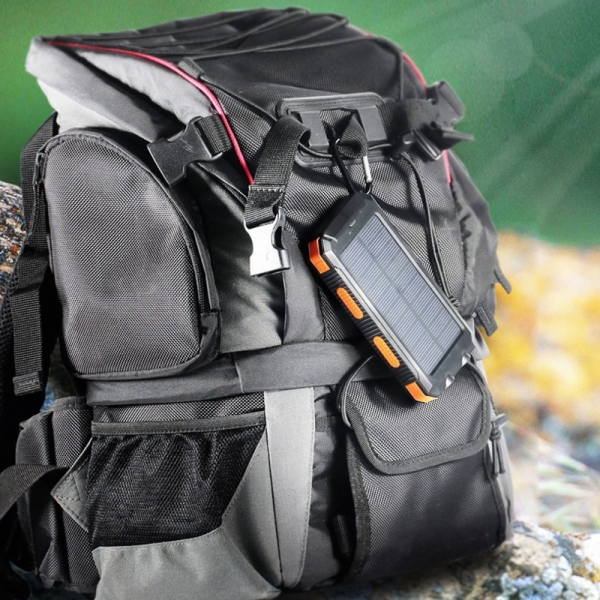 Cargador De Celular Solar Portatil 10000 Mah 3 En 1 - Image 2