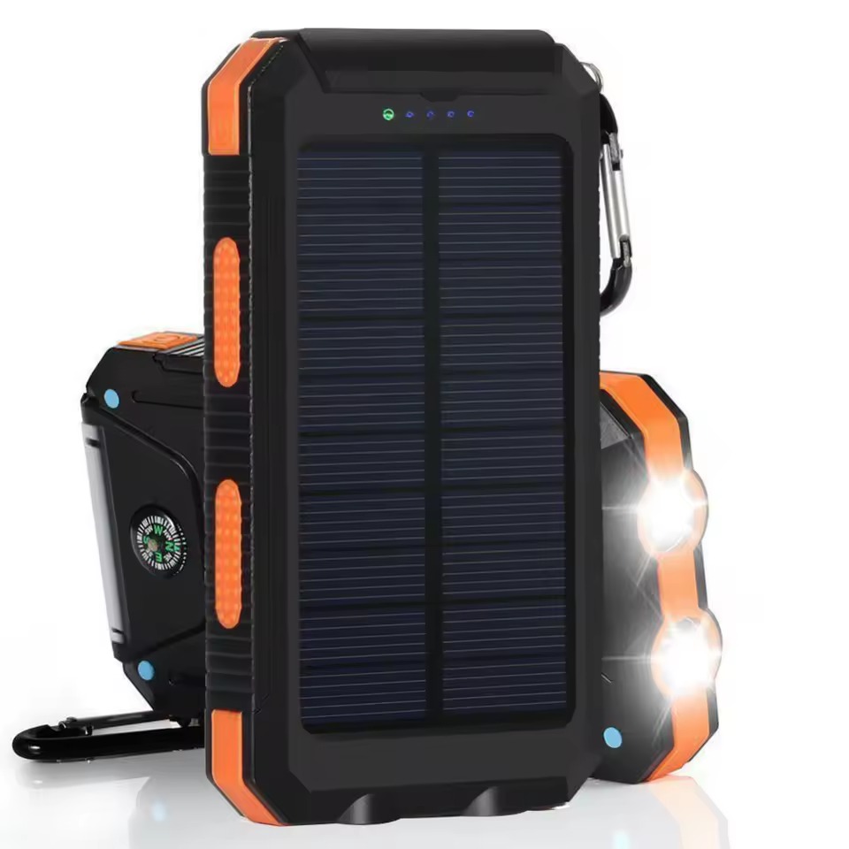 Cargador De Celular Solar Portatil 10000 Mah 3 En 1