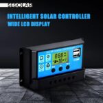 Regulador De Carga Solar Flx 30a 12v 24v Pwm Display Usb - Imagen 4