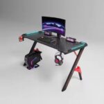 Escritorio Gamer Pc Con Luces Led Rgb Flx Black Mamba 120cm - Imagen 3